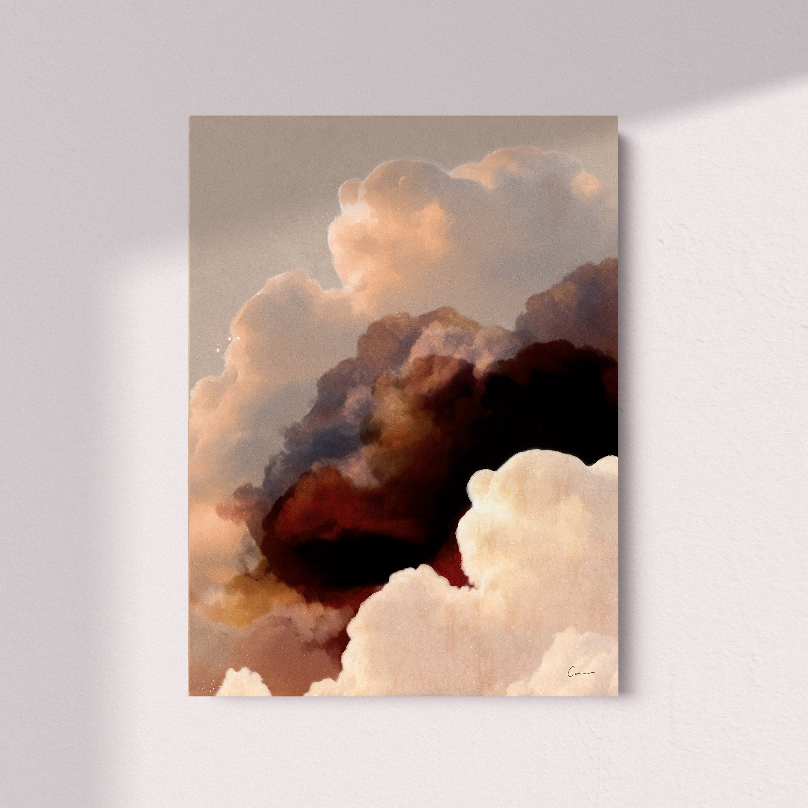"Eos Terra" - Cloud Painting (No. 6) - Portrait