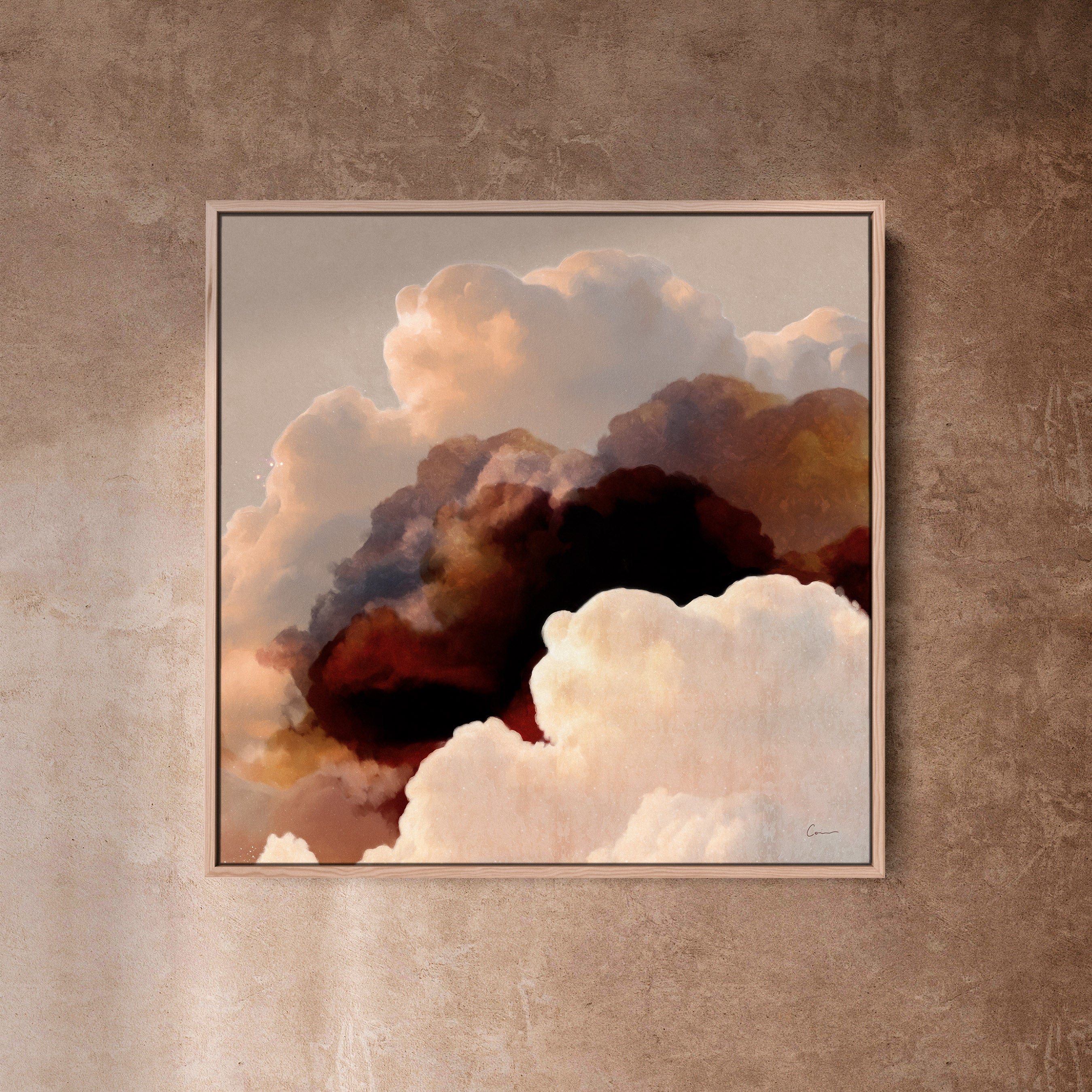 "Eos Terra" - Cloud Painting (No. 6) - Square