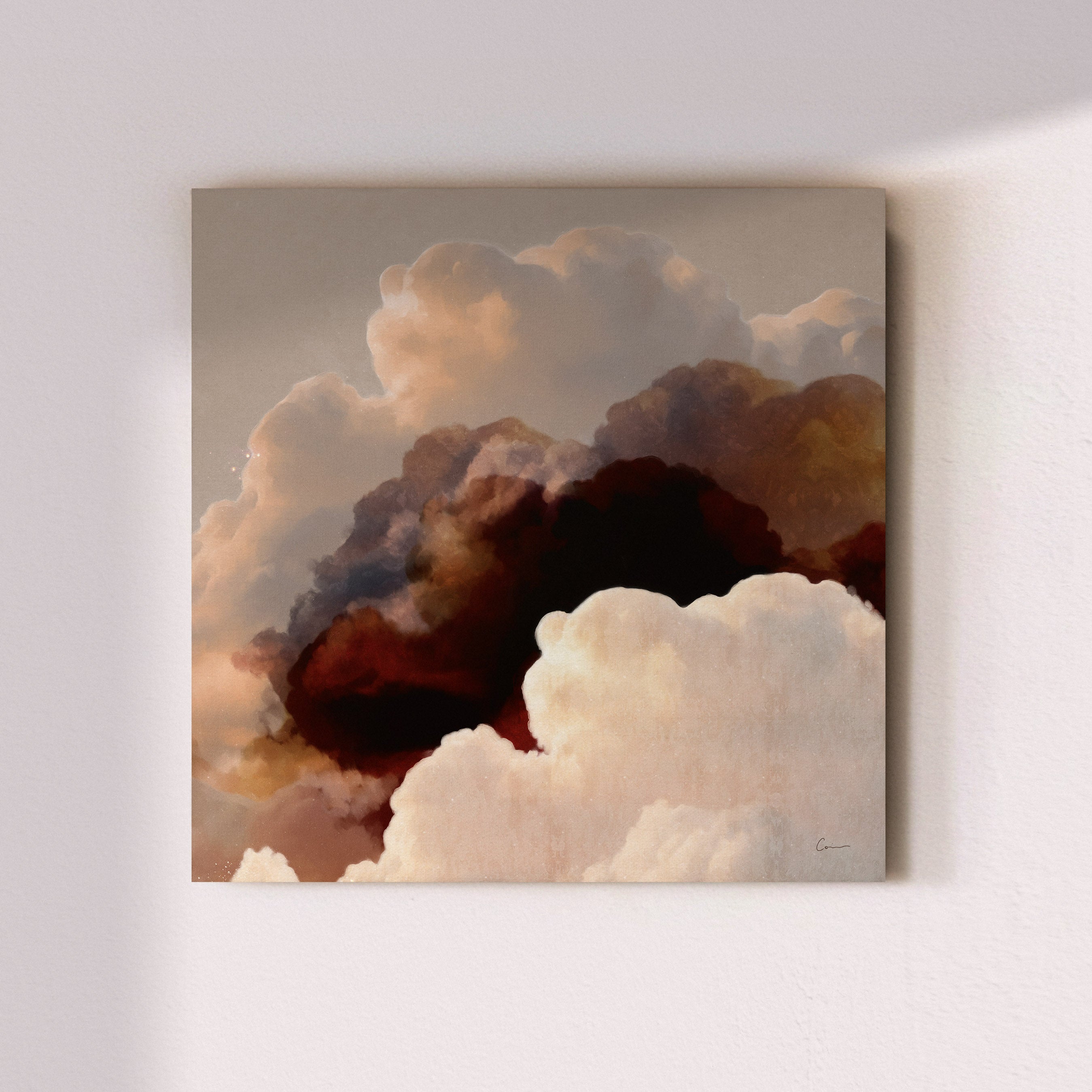 "Eos Terra" - Cloud Painting (No. 6) - Square
