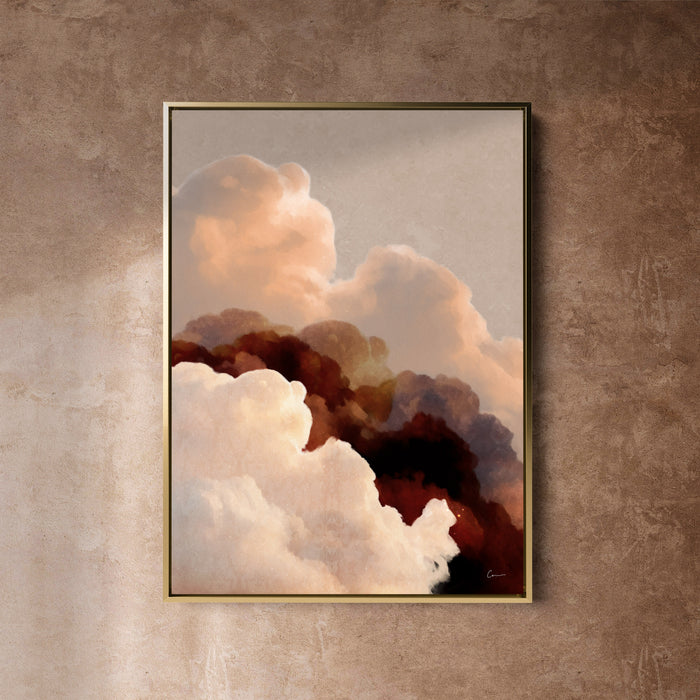 "Vela Terra" - Cloud Painting (No. 7) - Portrait