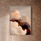 "Vela Terra" - Cloud Painting (No. 7) - Portrait