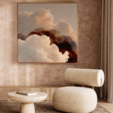 "Vela Terra" - Cloud Painting (No. 7) - Square