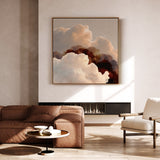 "Vela Terra" - Cloud Painting (No. 7) - Square