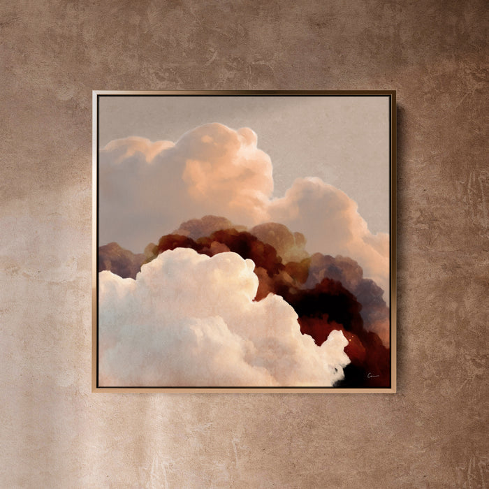 "Vela Terra" - Cloud Painting (No. 7) - Square