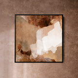 "Bay of Fires I" on Canvas - Square (Earth No. 5)