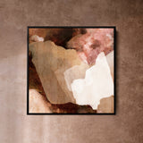 "Bay of Fires II" on Canvas - Square (Earth No. 11)
