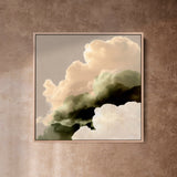 "Isola Verde" - Cloud Painting (No. 8) - Square