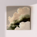 "Isola Verde" - Cloud Painting (No. 8) - Square