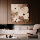 "Magnetic Island I" on Canvas - Square (Earth No. 28)
