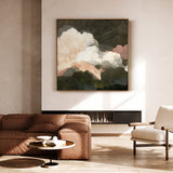 "Alto Cirrus No. 1" on Canvas - Square