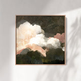 "Alto Cirrus No. 1" on Canvas - Square