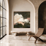 "Alto Cirrus No. 1" on Canvas - Square
