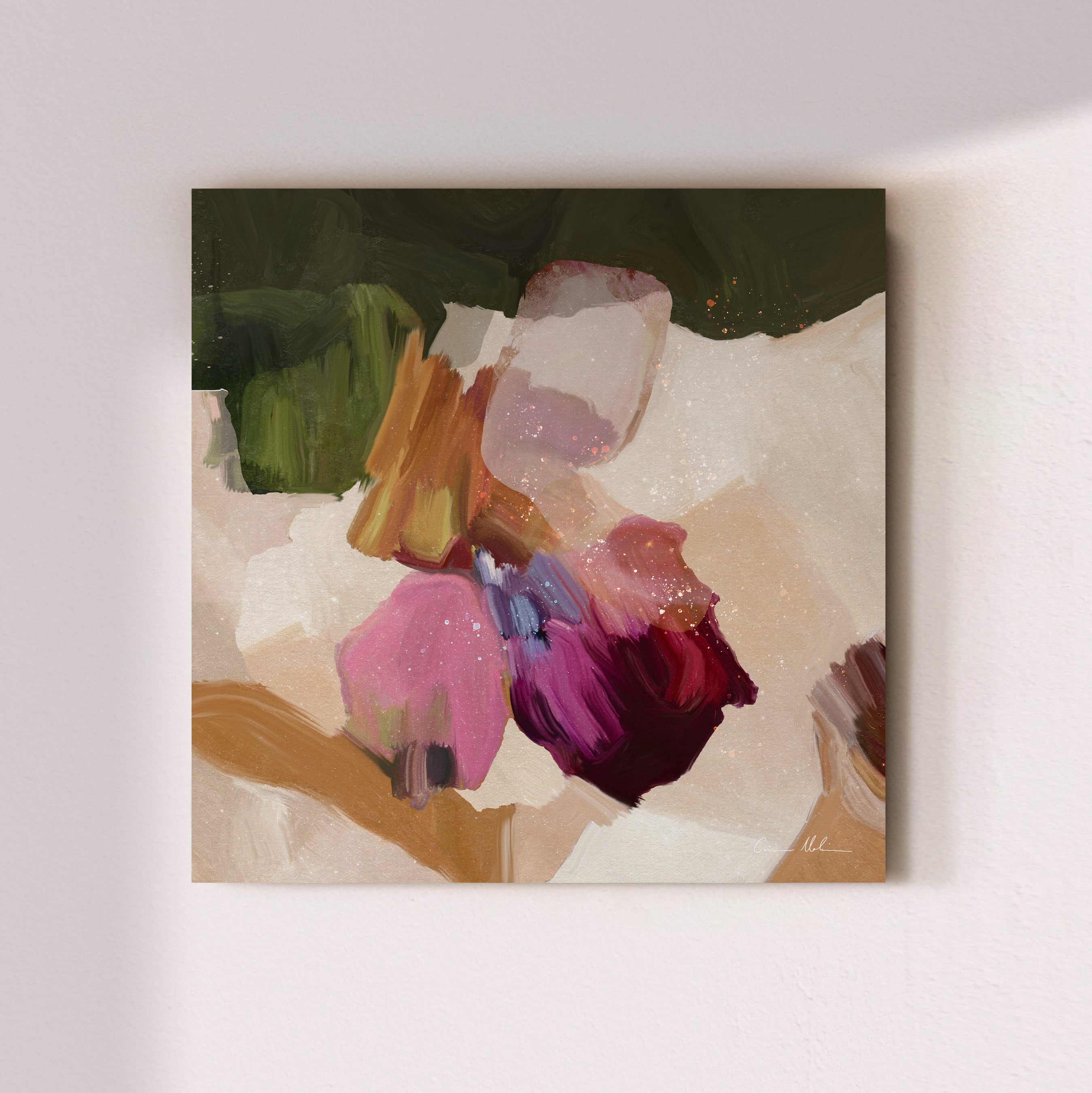"Apostle Bay No. 2 VII" on Canvas - Square