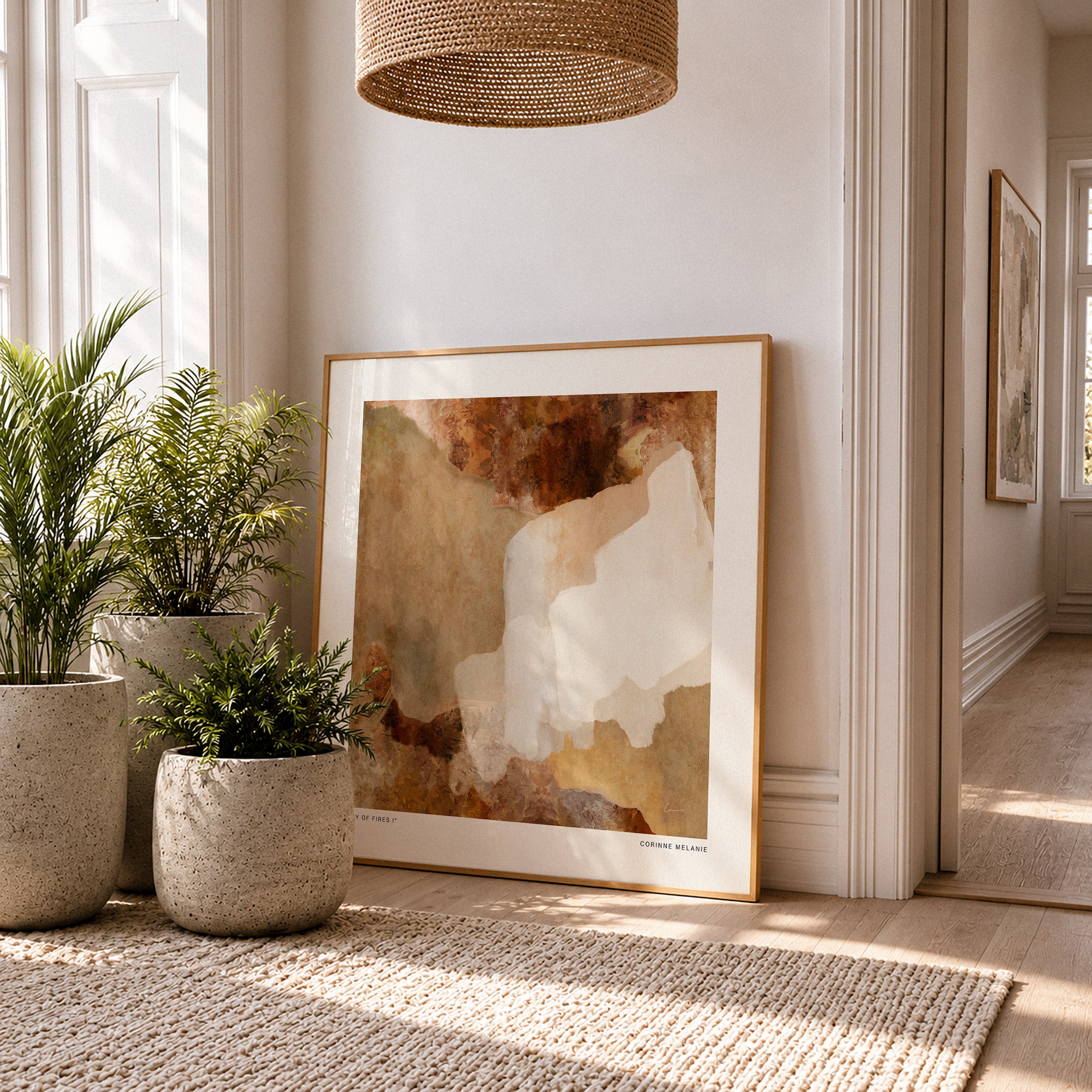 "Bay of Fires I" Framed Paper Print - With Gallery Text