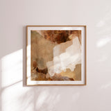 "Bay of Fires I" (Earth No. 5) Paper Print - Square