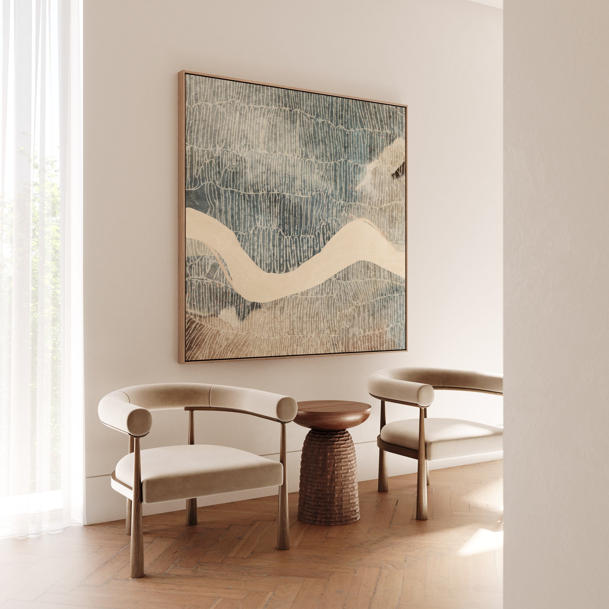 "Portsea Drift" - Square