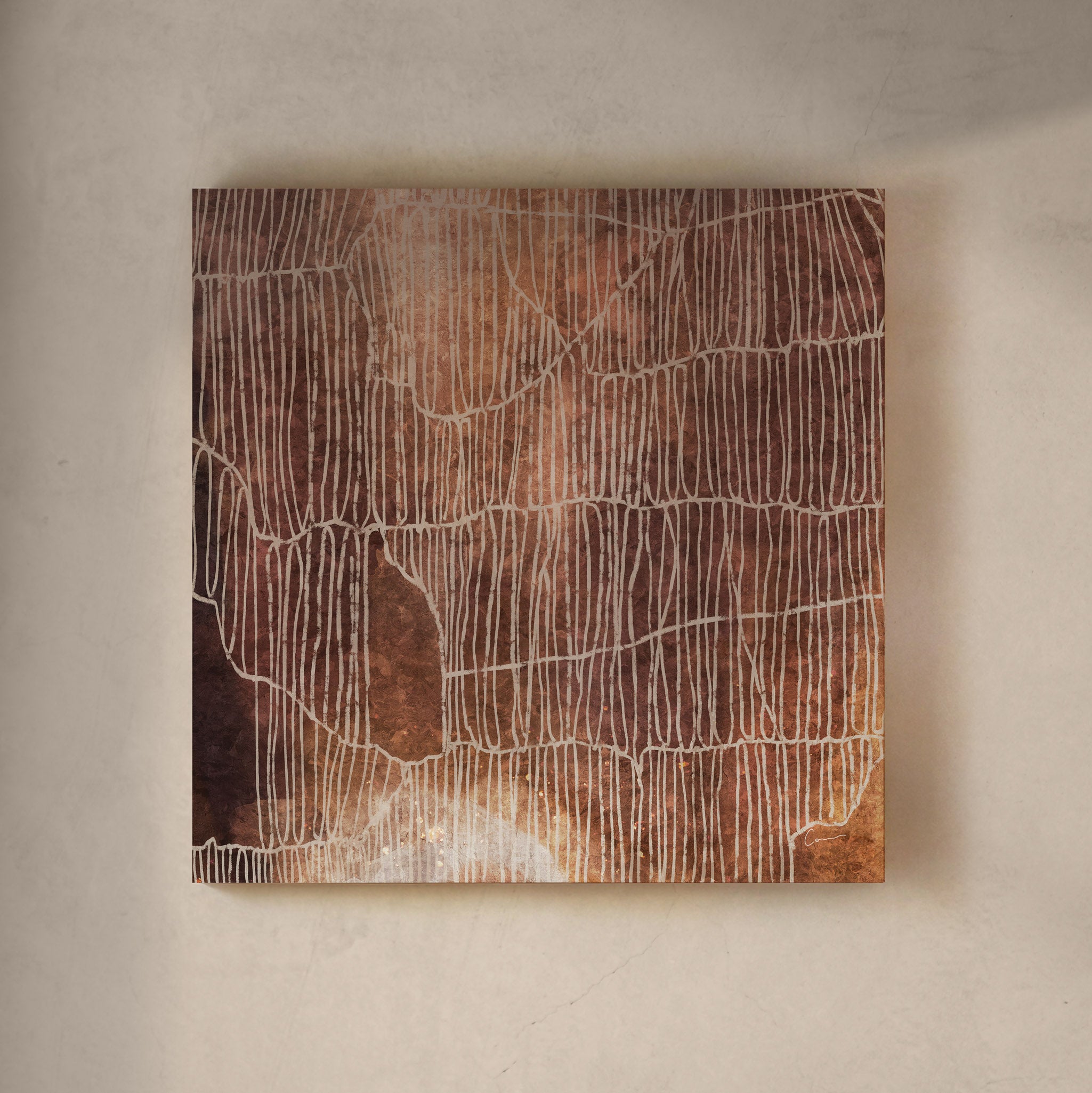 "Kalbarri Ember" - Square