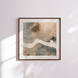 "Esperance Haze" (Square) Framed Paper Print - With Gallery Text