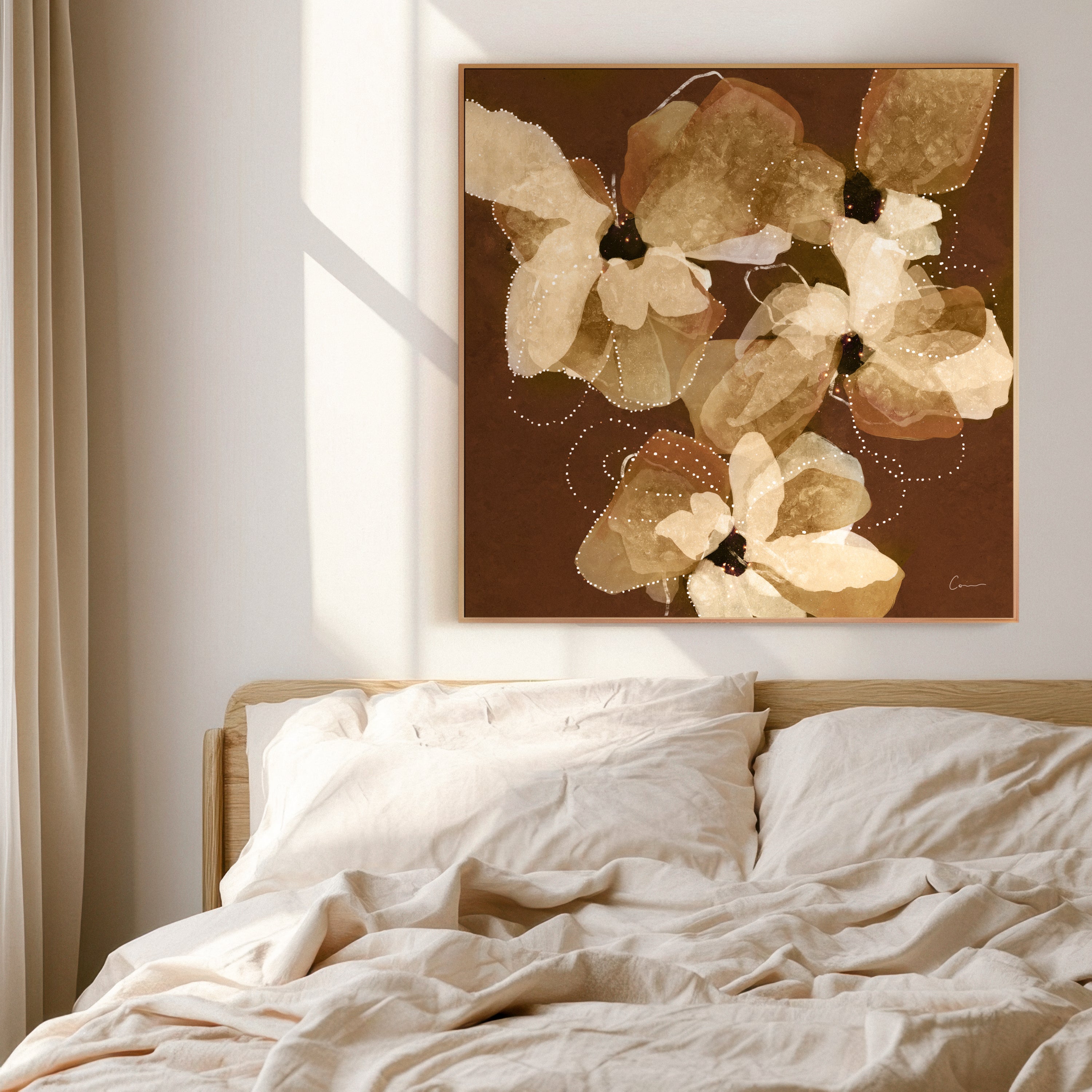 "Sedona" on Canvas - Square (Constellations no. 1)