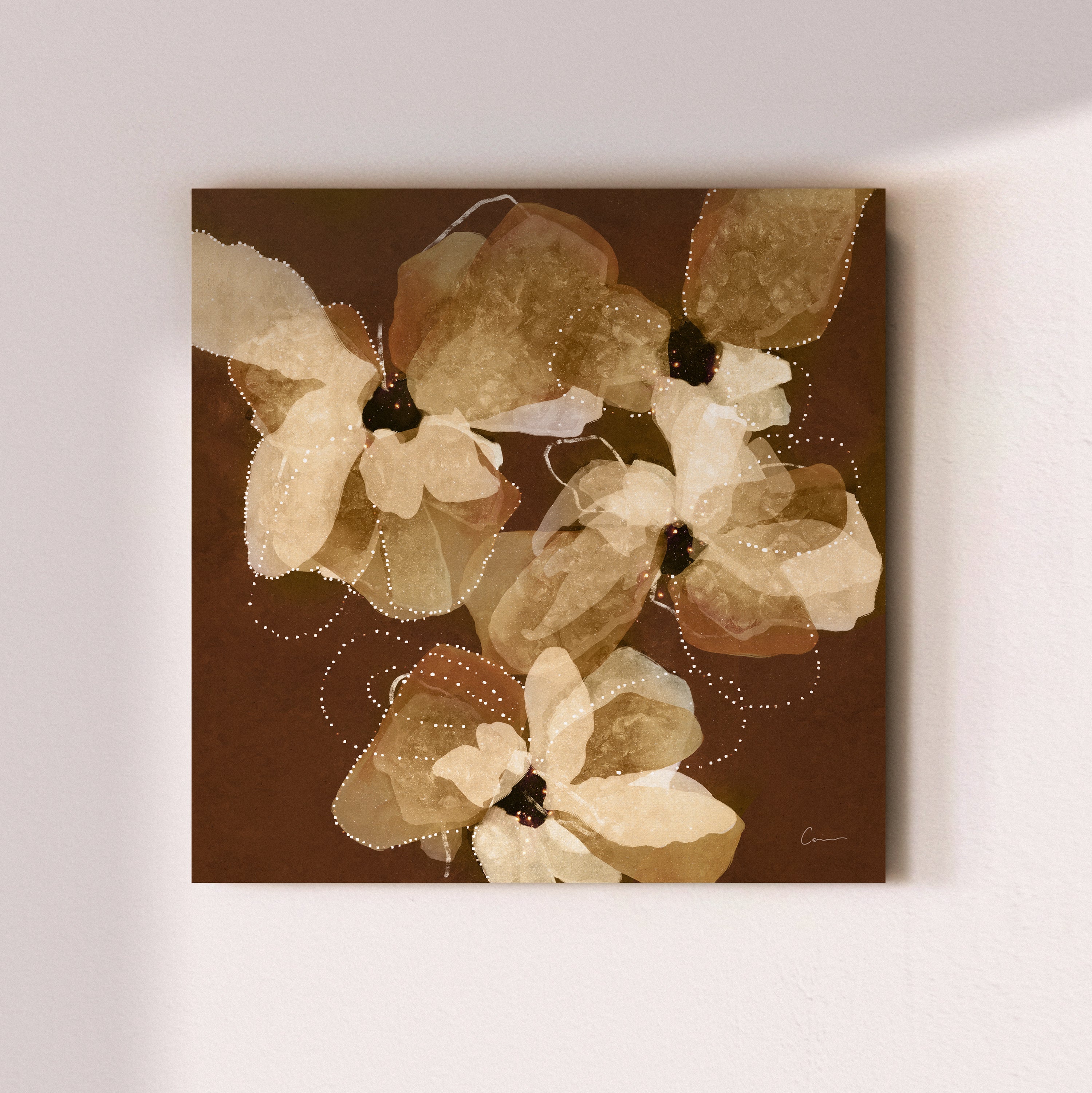 "Sedona" on Canvas - Square (Constellations no. 1)