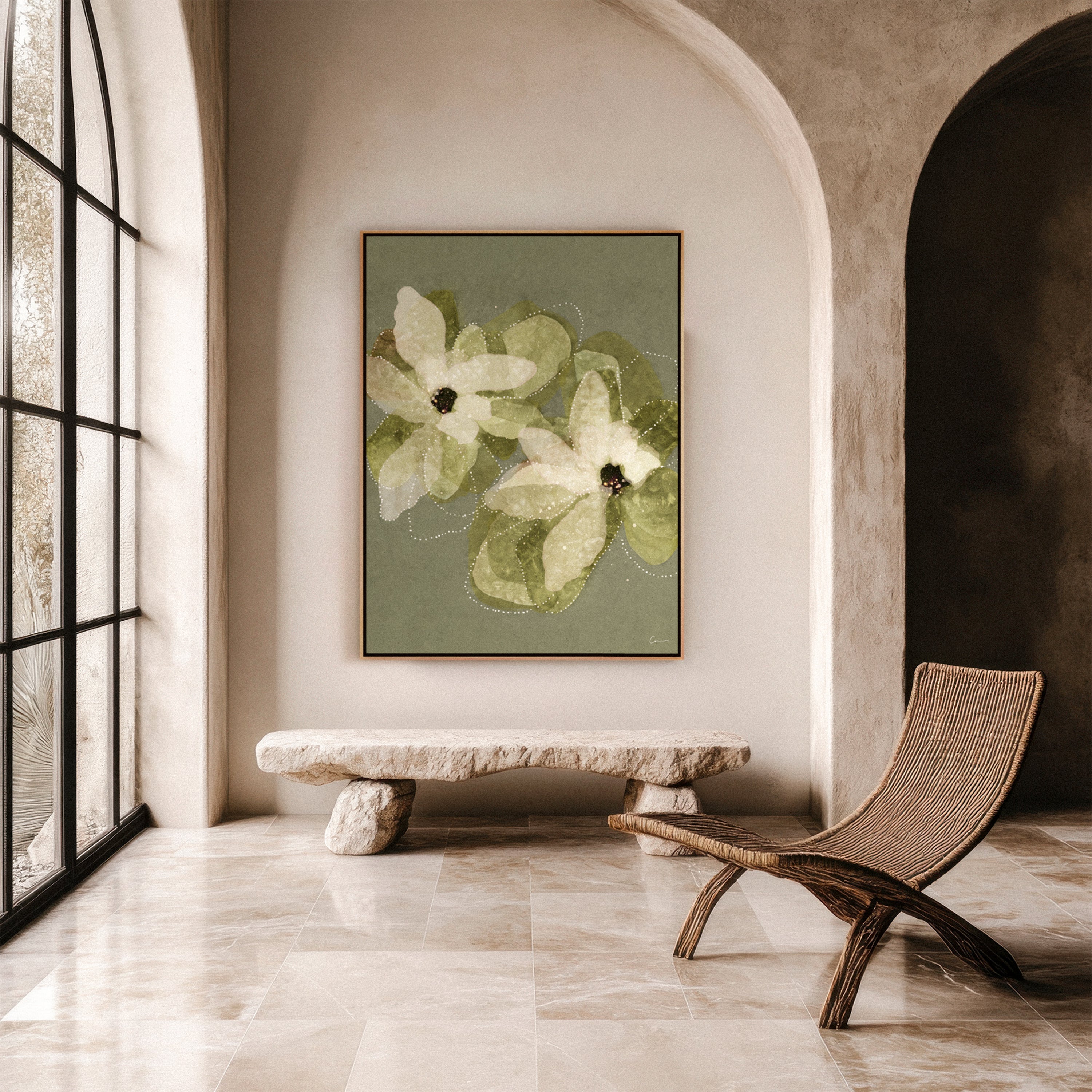 "Patagonia" on Canvas - Portrait