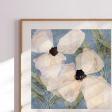 "Hamilton Azure Day" (Square) Framed Paper Print