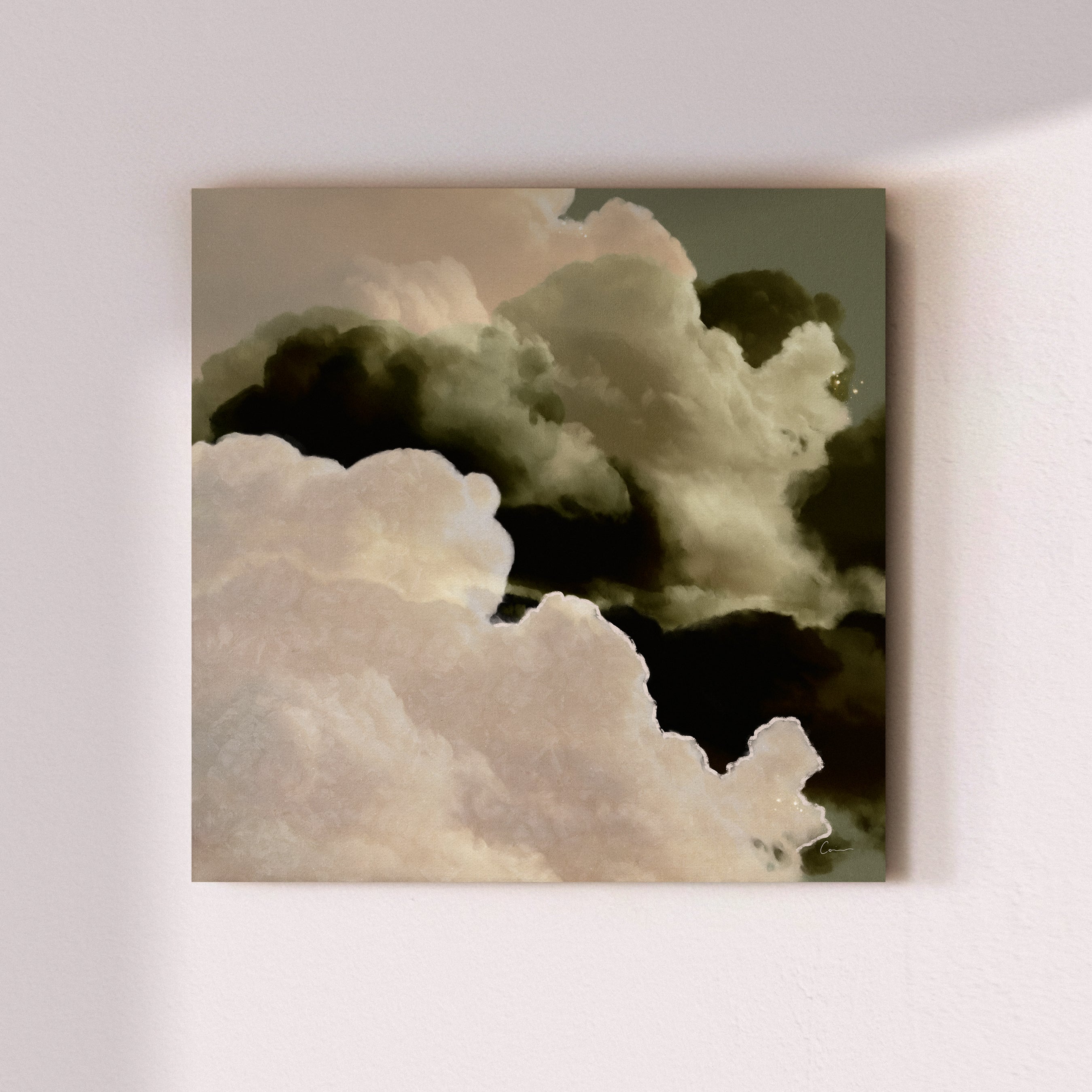 "Hyades" Cloud Painting - Square