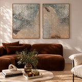 "Hyams Light" Portrait I & II - Set of 2 on Canvas