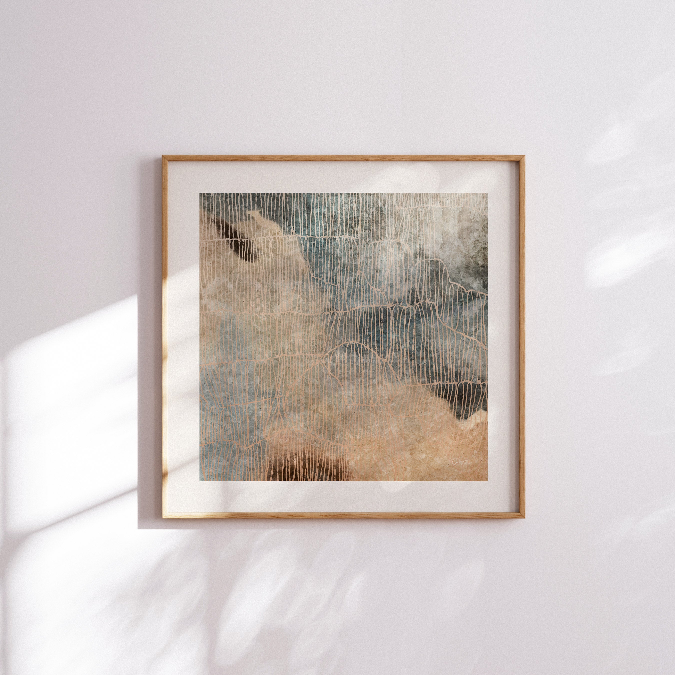 "Hyams Light" (Square) Framed Paper Print