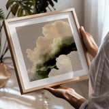 "Isola Verde" Square - Framed Paper Print