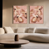 "La Palma" Portrait I & II Set of 2 on Canvas