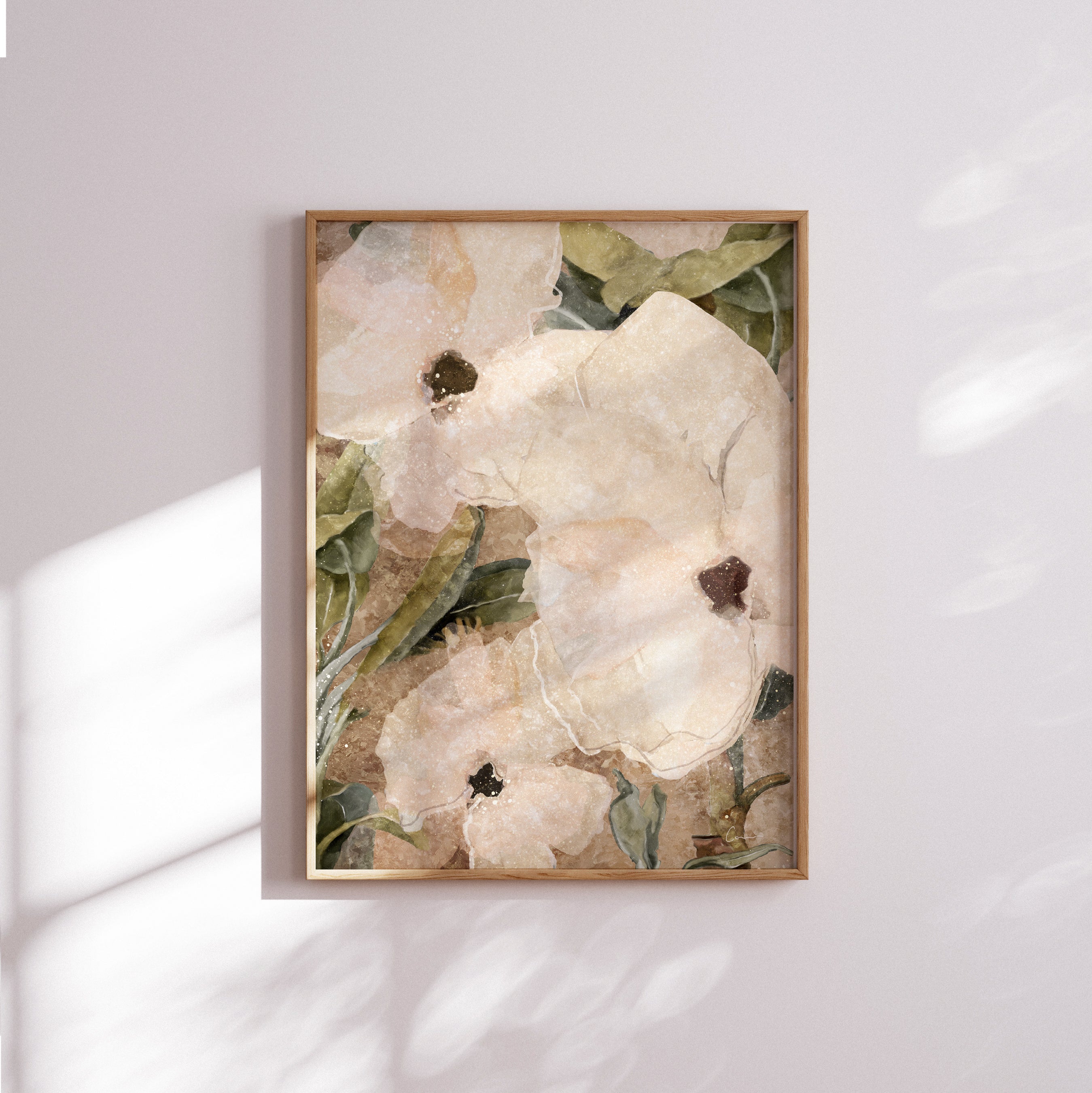 "Magnetic Island II" (Earth No. 30) Paper Print - Portrait