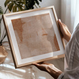"Margaret River Rocks" (Square ii) Framed Paper Print