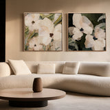"Monteverde" & "Magnetic Island II (No. 31)" Square Set of 2 on Canvas