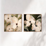 "Monteverde" & "Magnetic Island II (No. 31)" Square Set of 2 on Canvas