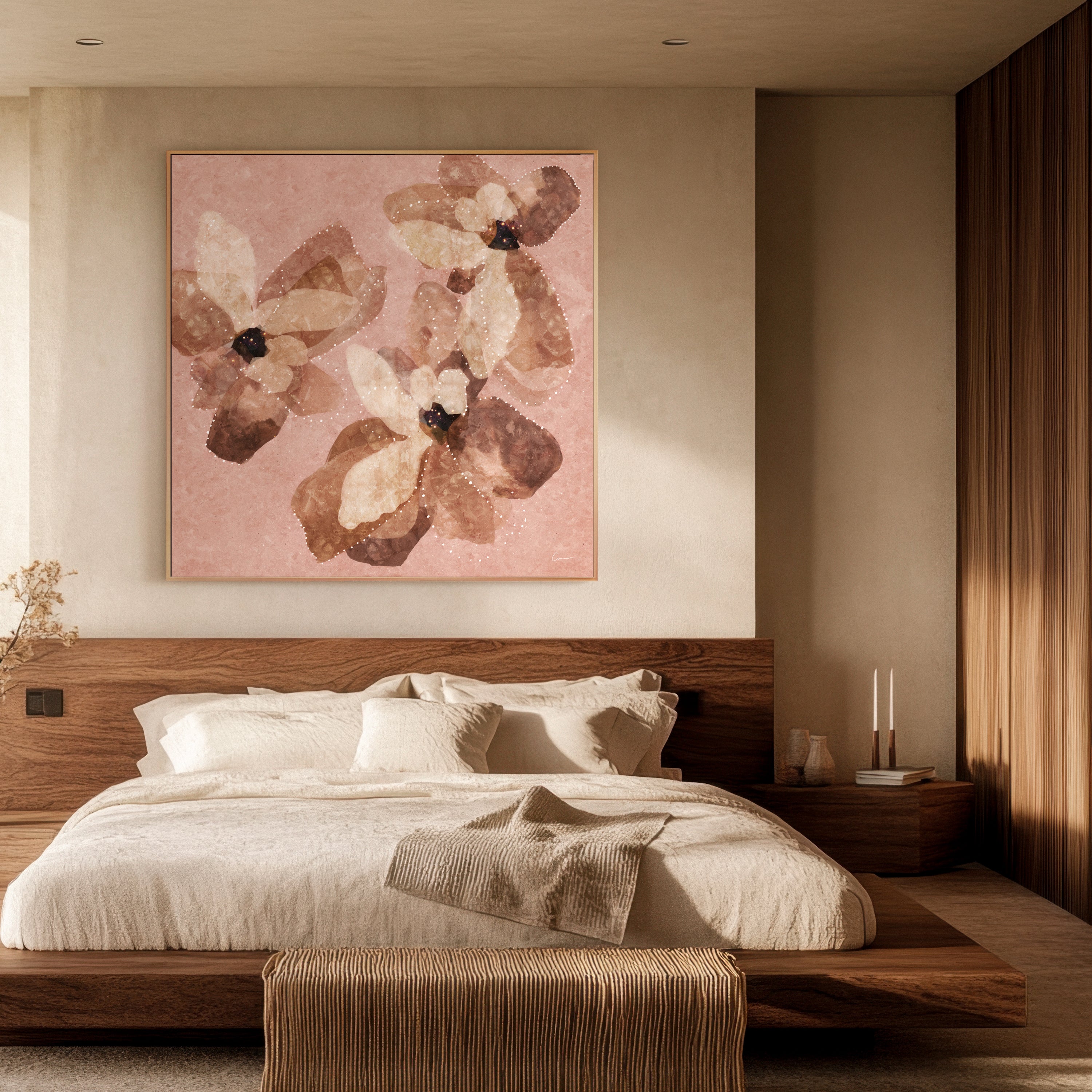"La Palma" on Canvas - Square (Constellations no. 3)
