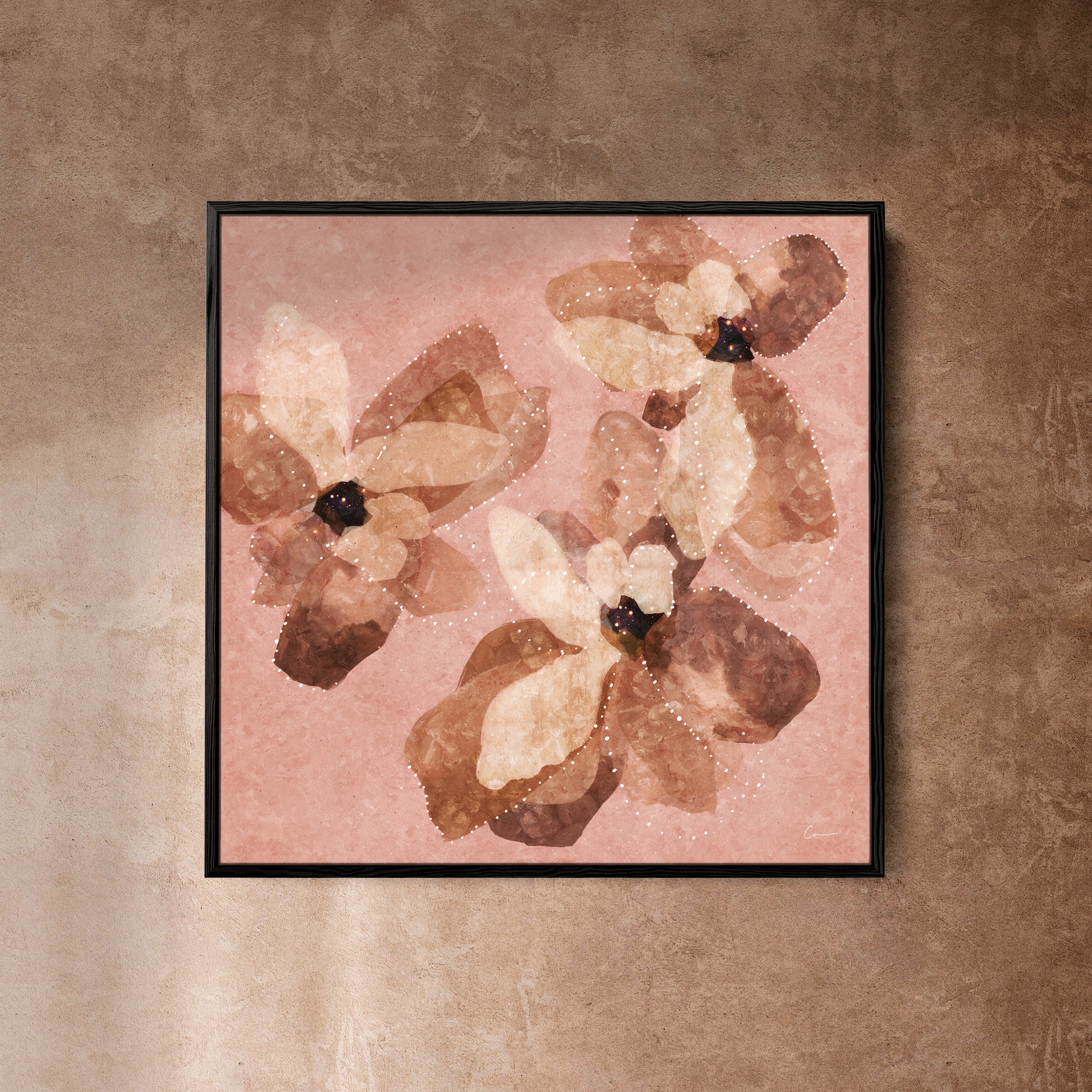 "La Palma" on Canvas - Square (Constellations no. 3)