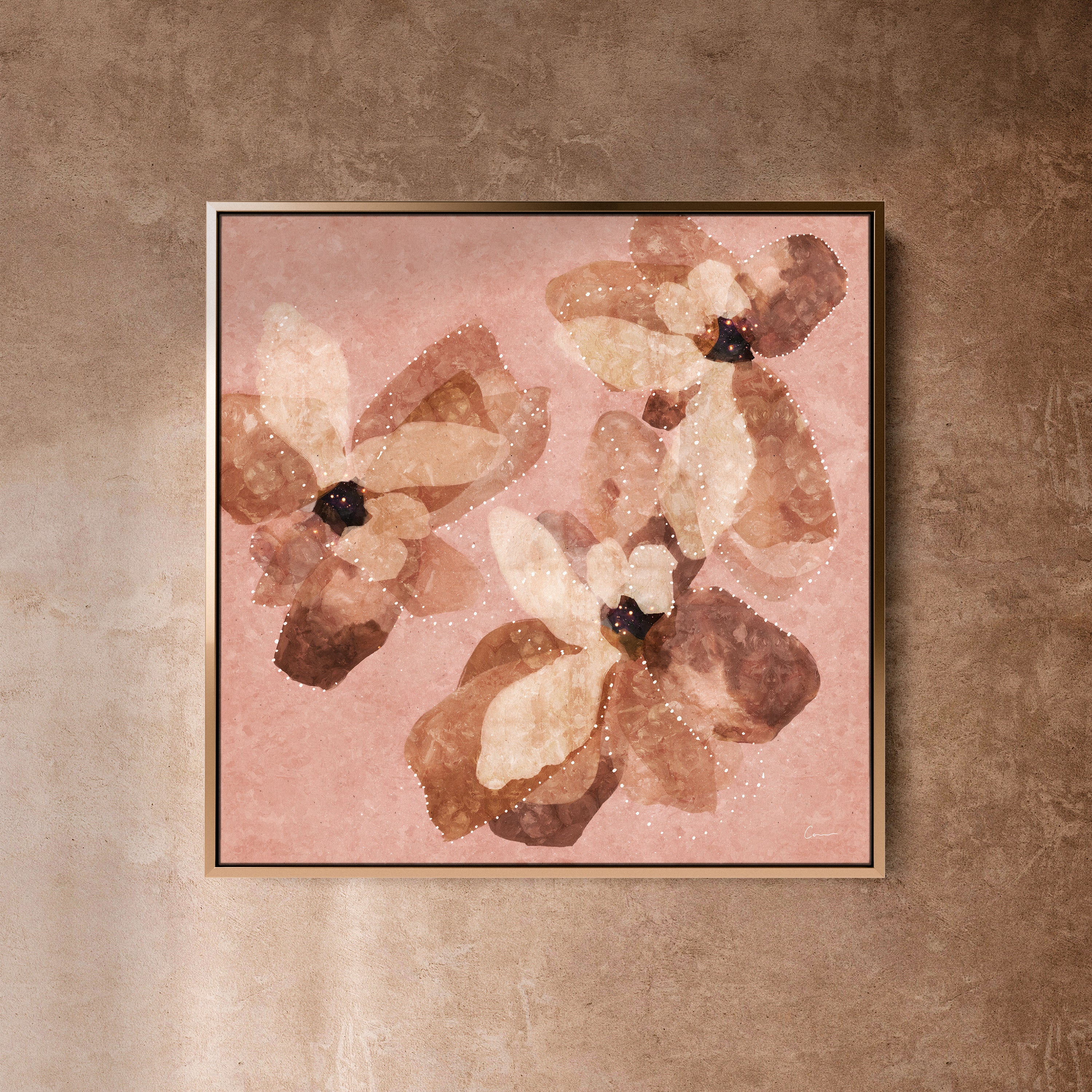 "La Palma" on Canvas - Square (Constellations no. 3)