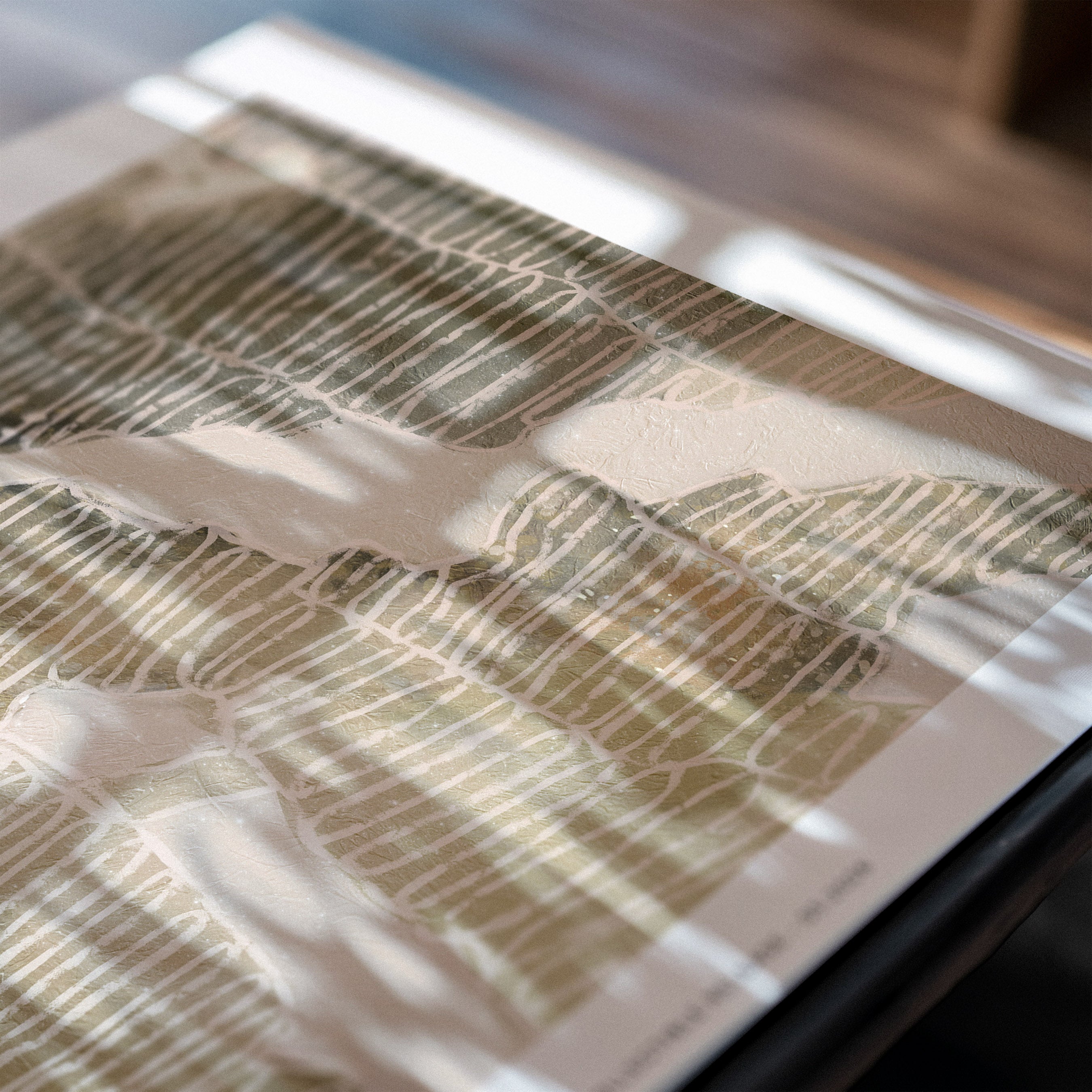 Free Gift - 'Paros Fields' Limited Edition Artwork (Large A1 Size)