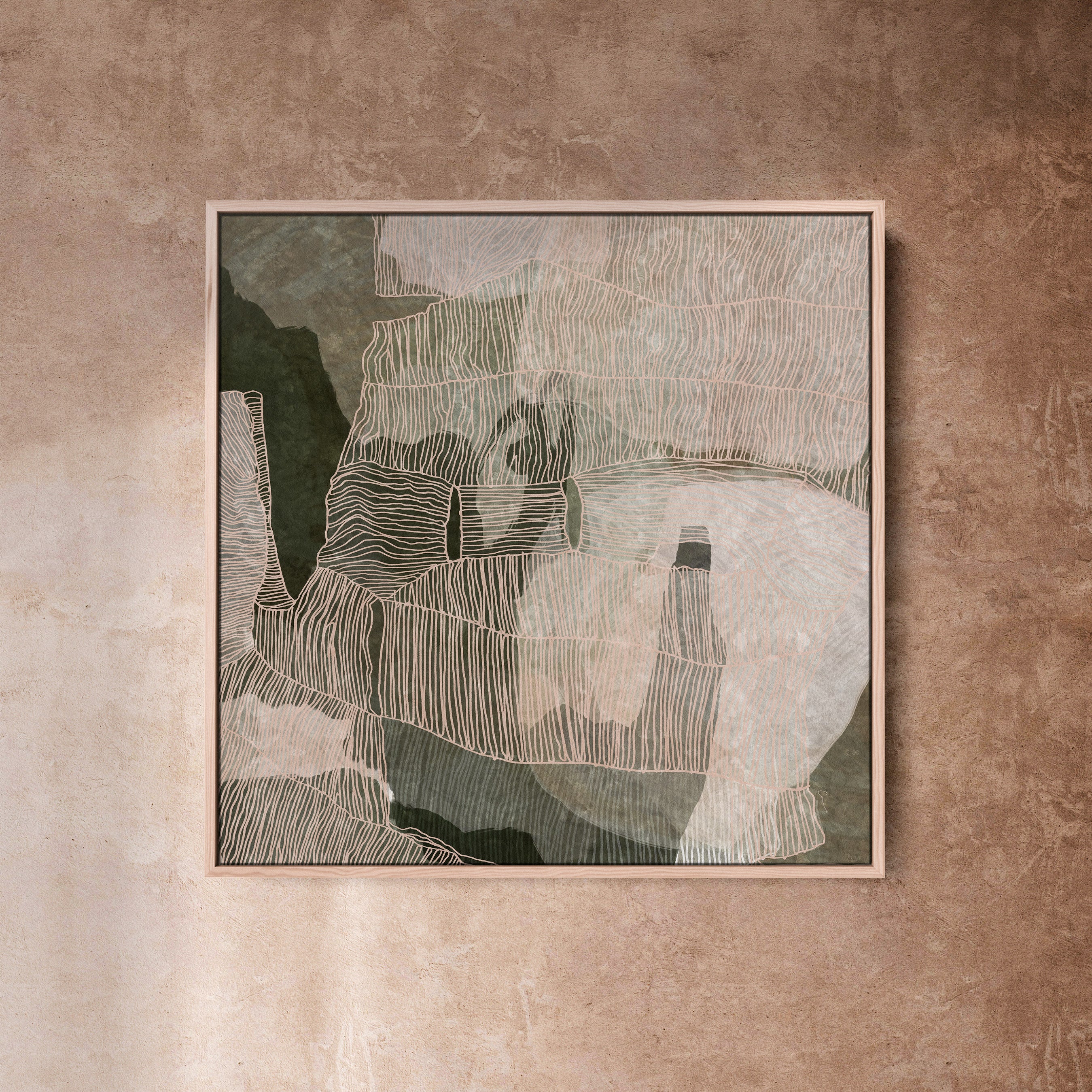 "Pacifica Earth I" - Palm Cove - Square I
