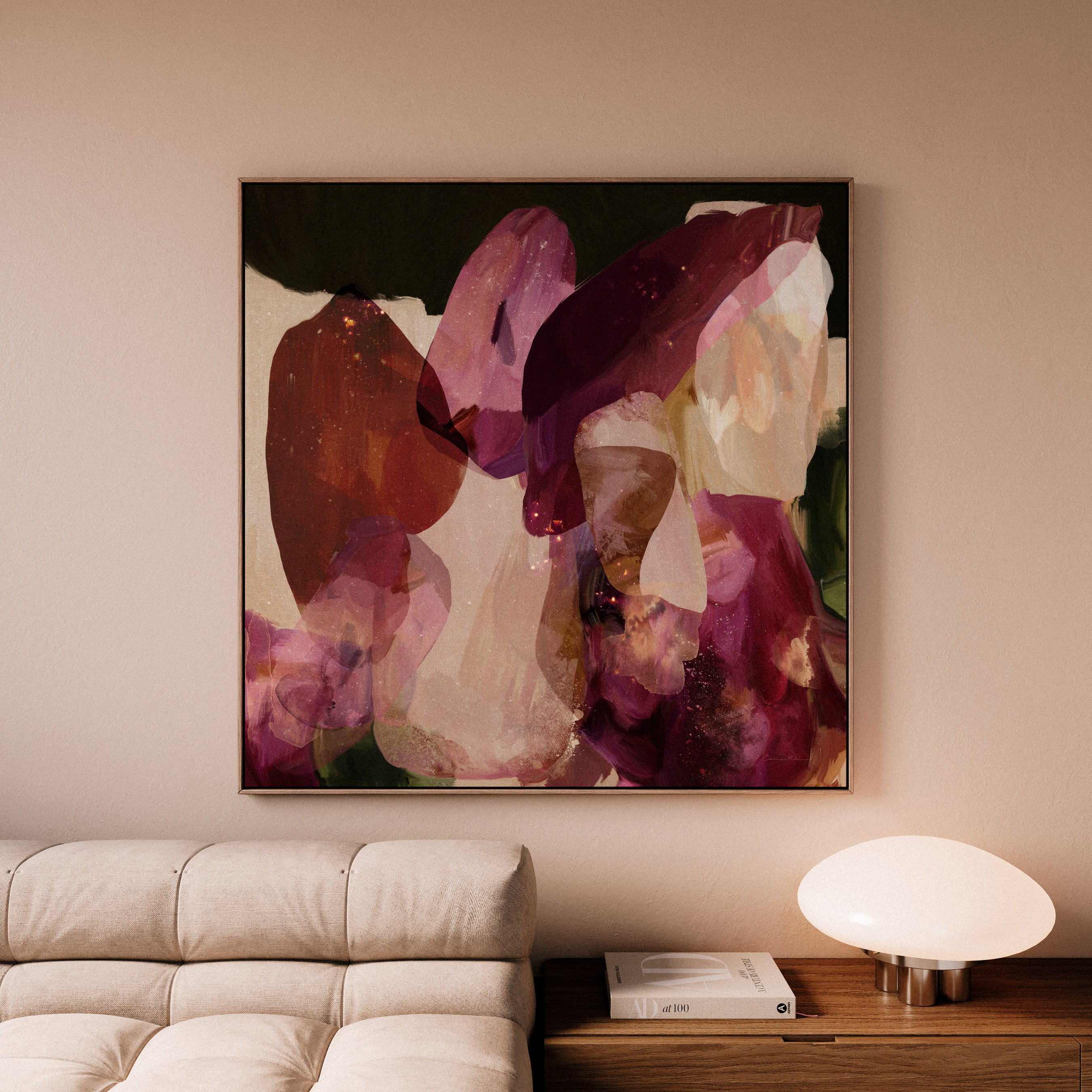 "Palm Cove I" on Canvas