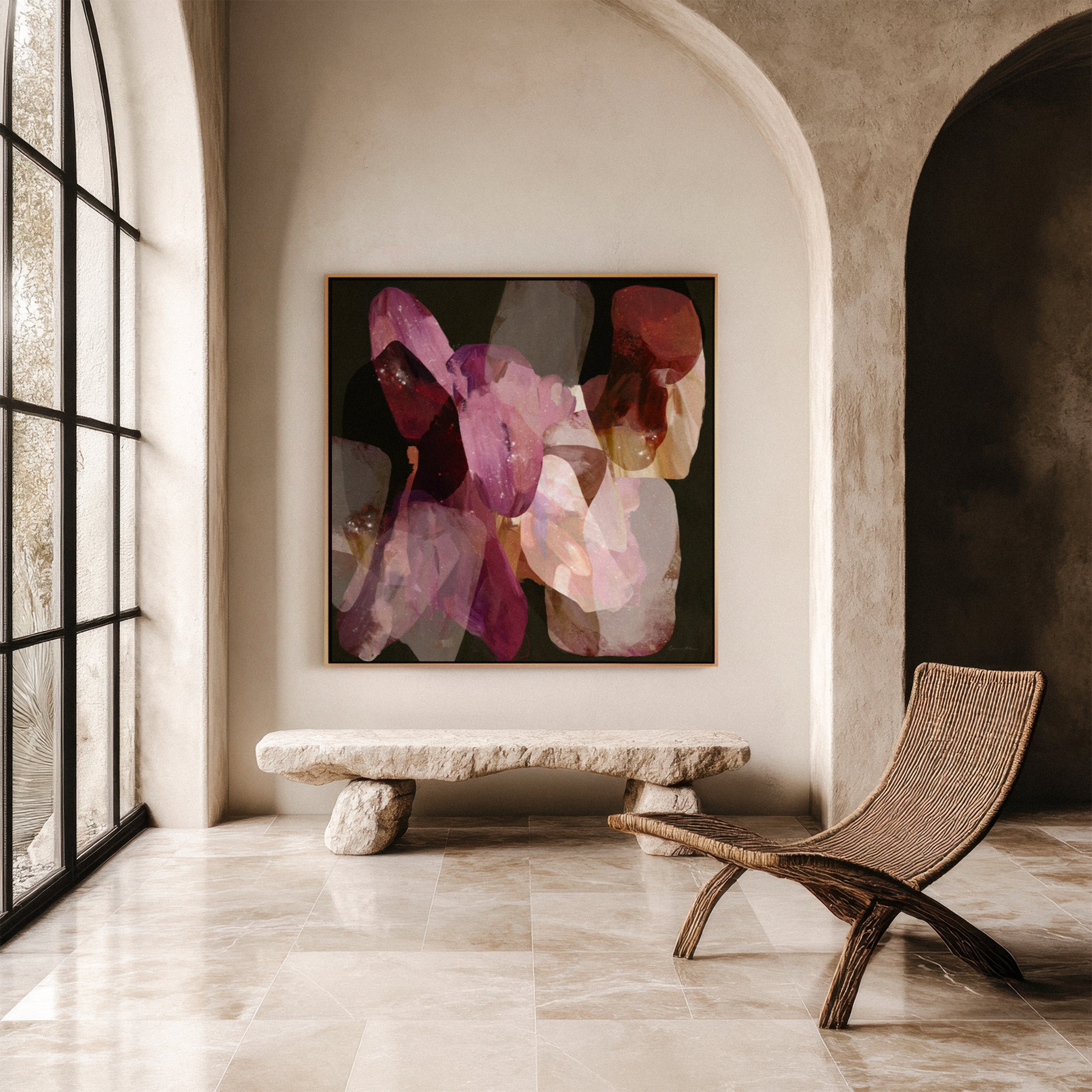 "Palm Cove II" - Square