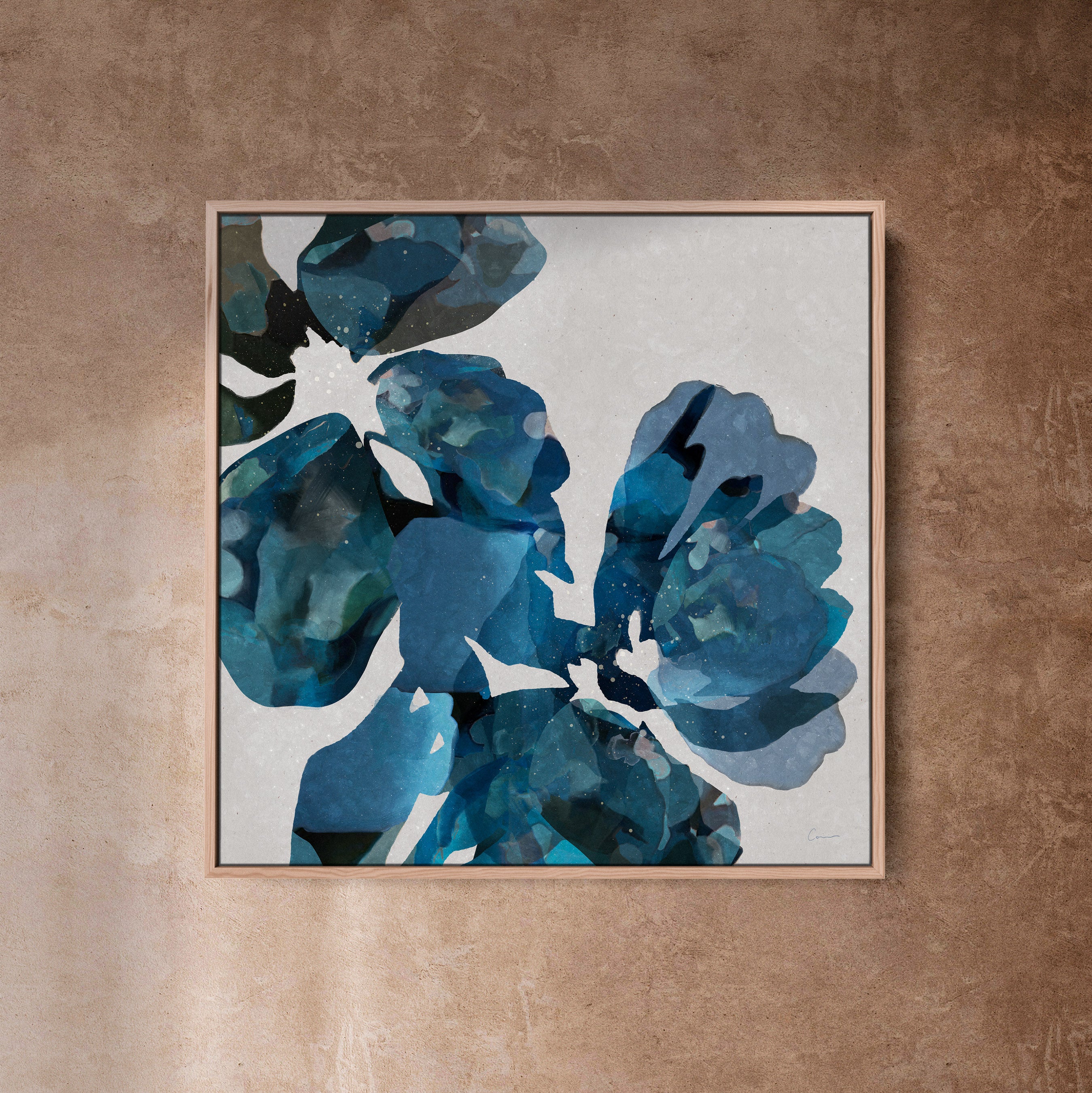 "Paros I & II" on Canvas - Set of 2 Square