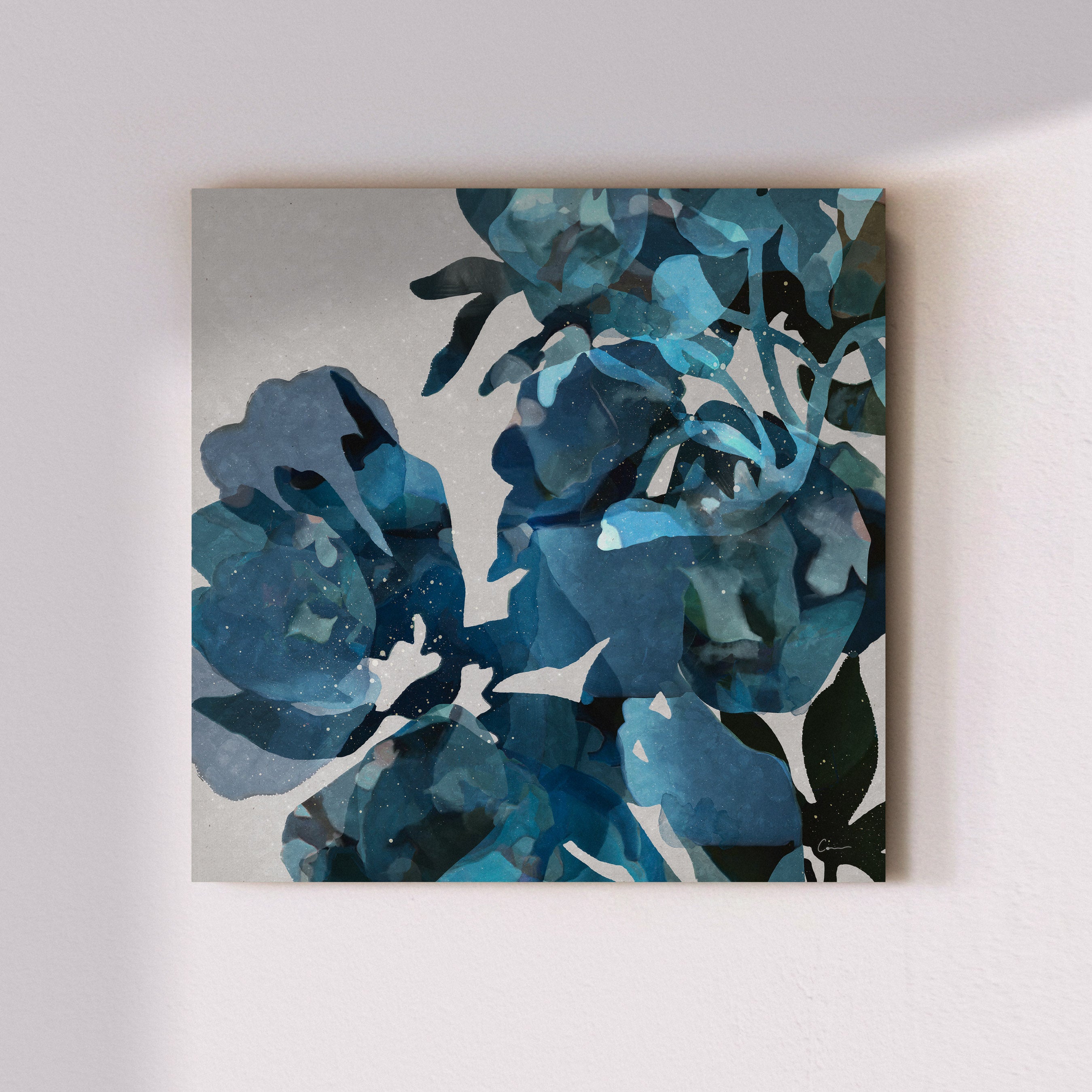 "Paros I & II" on Canvas - Set of 2 Square
