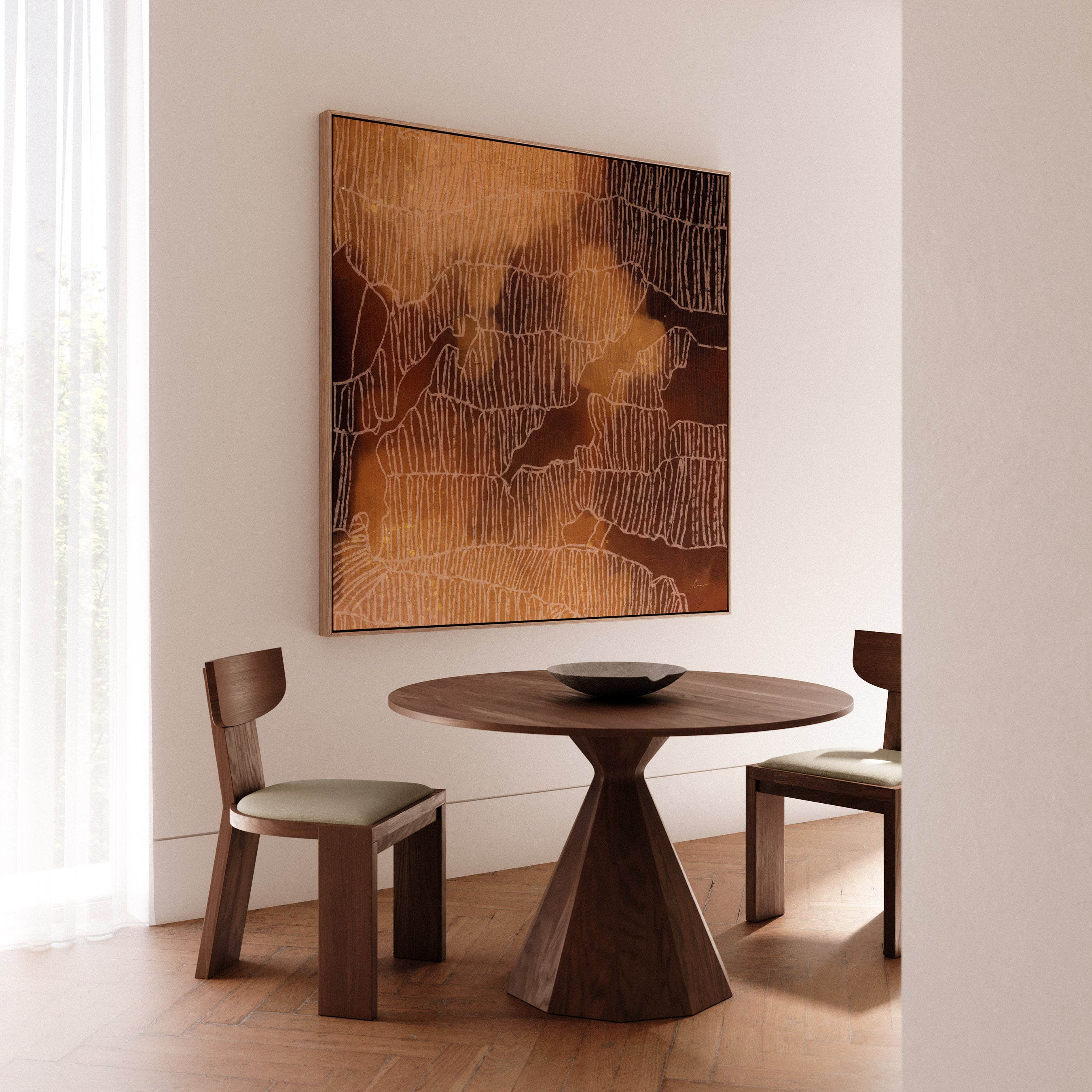 "Pilbara Bronze" - Square