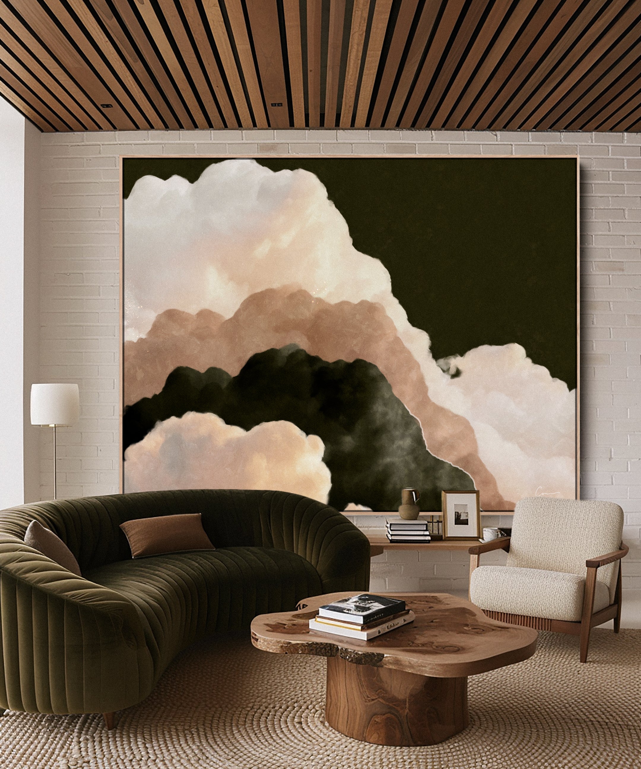 "Pleiades" Cloud Painting - Landscape I