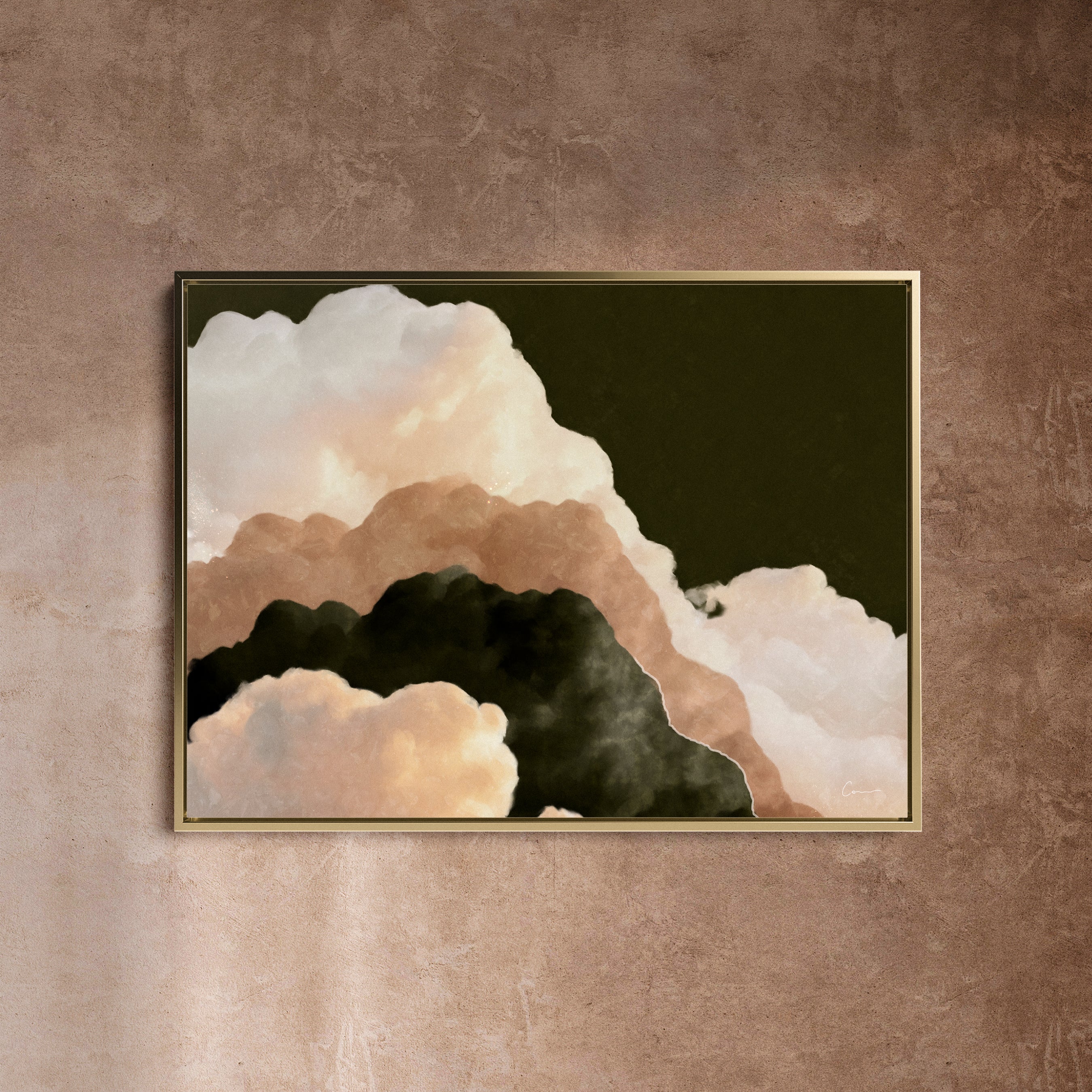 "Pleiades" Cloud Painting - Landscape I