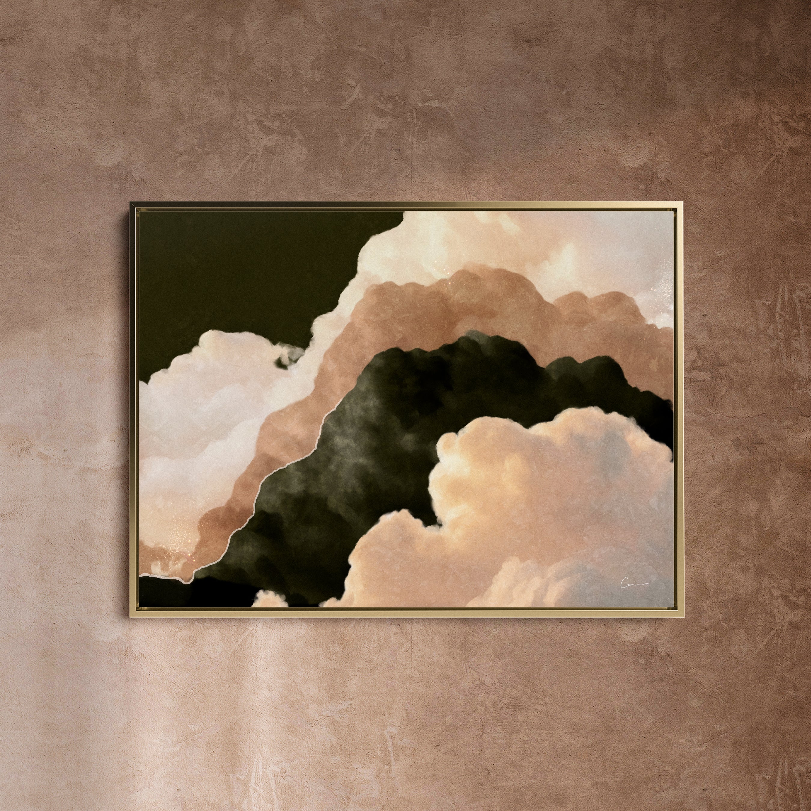 "Pleiades" Cloud Painting - Landscape II
