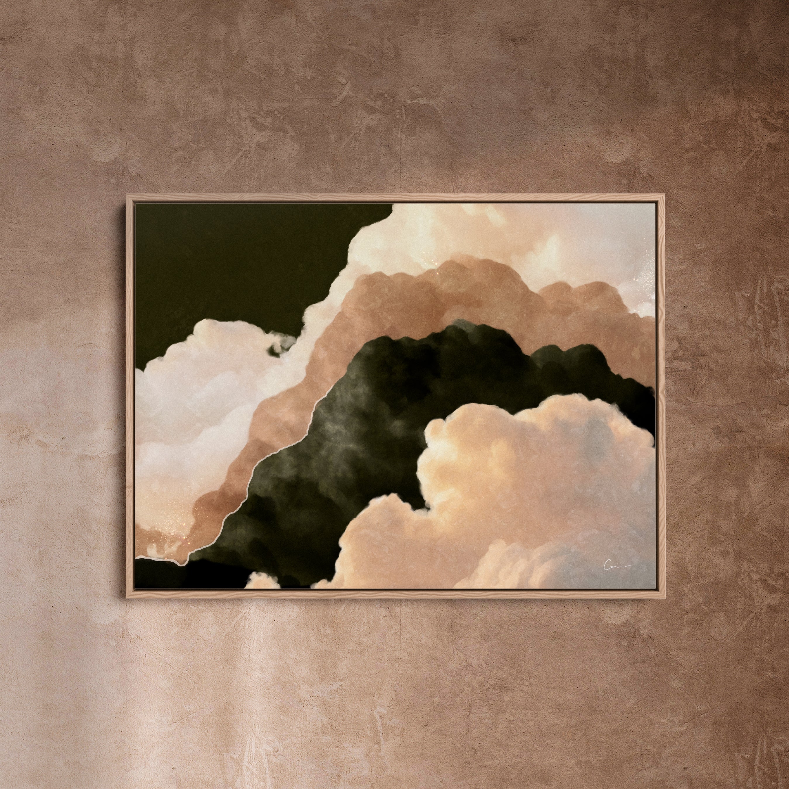 "Pleiades" Cloud Painting - Landscape II