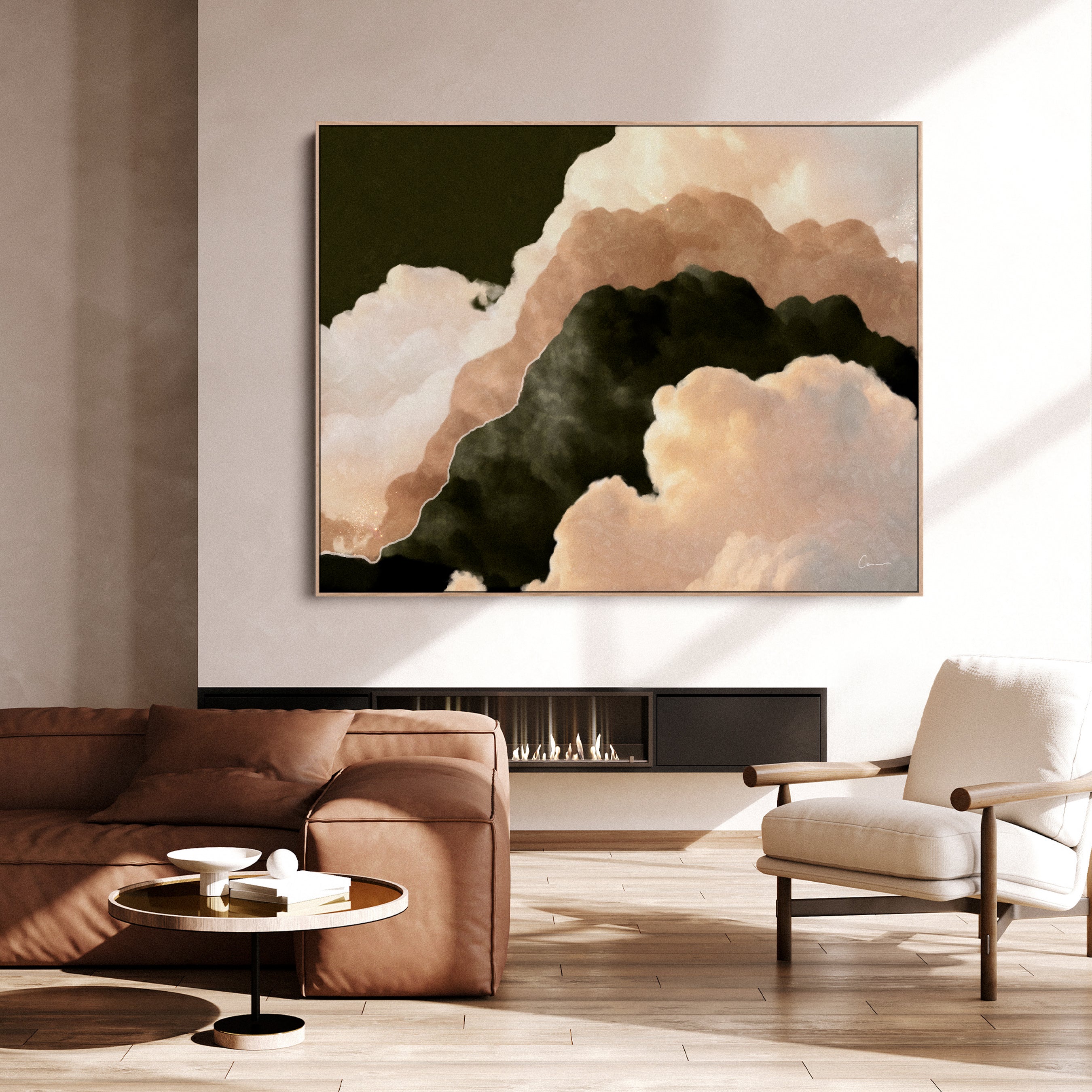 "Pleiades" Cloud Painting - Landscape II